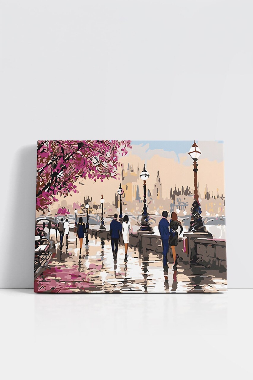 Pictura pe numere, Wallxpert, Artsylrbaskı56, Multicolor - view 2