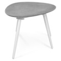 Masuta cafea pentru exterior, Mayor, 117 x 59 x 43 cm, gri