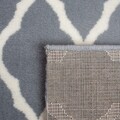 Traversa pentru hol Kurdamir, Decorino, 80x150 cm, polipropilena, gri