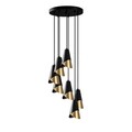 Lustra, Tatum, 584TTM1396, Metal, Negru
