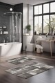 Set covorase de baie, Cartwright, CT-5178, Poliester, Multicolor