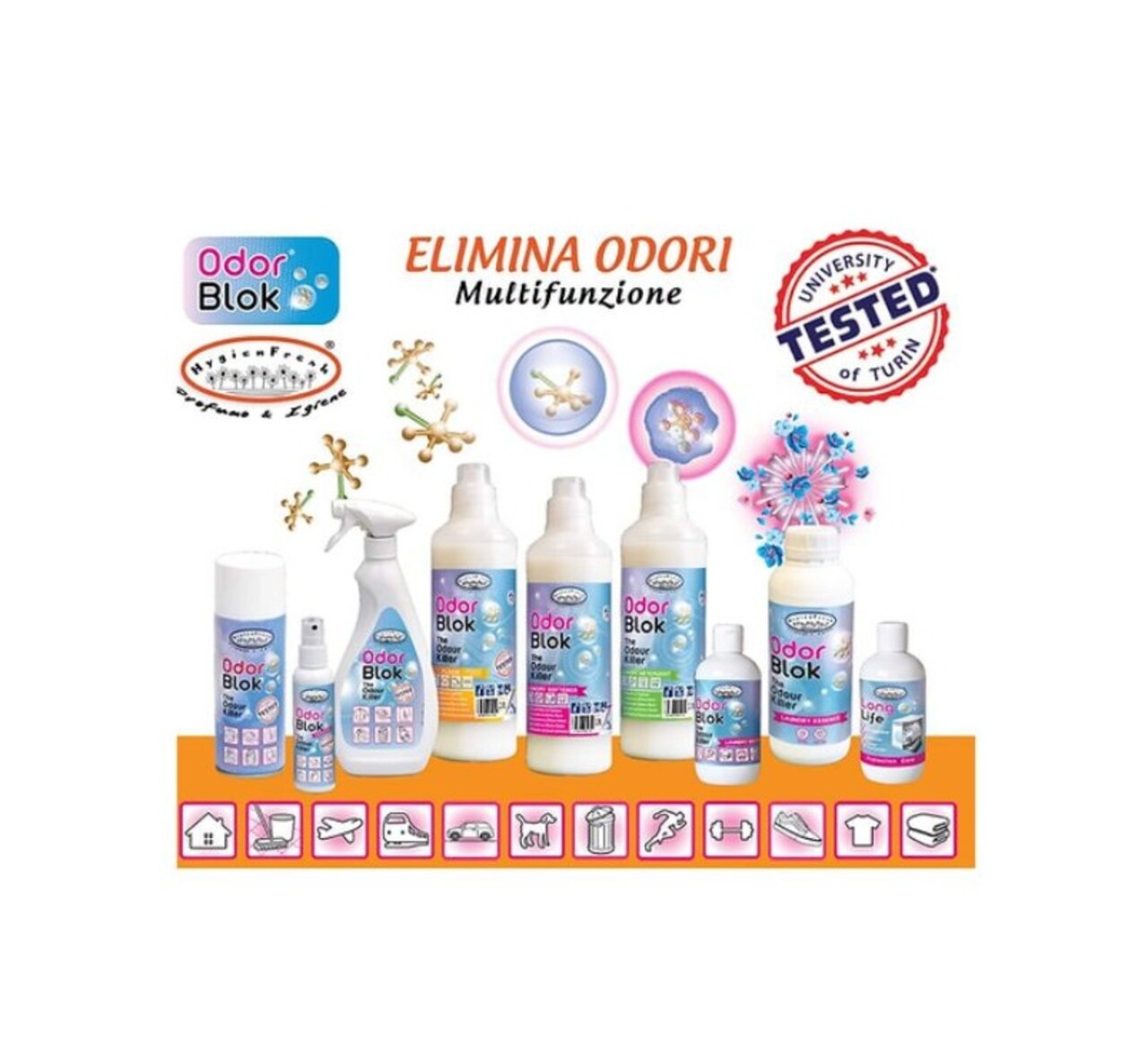 Balsam de rufe si neutralizator mirosuri neplacute,1 l, OdorBlock