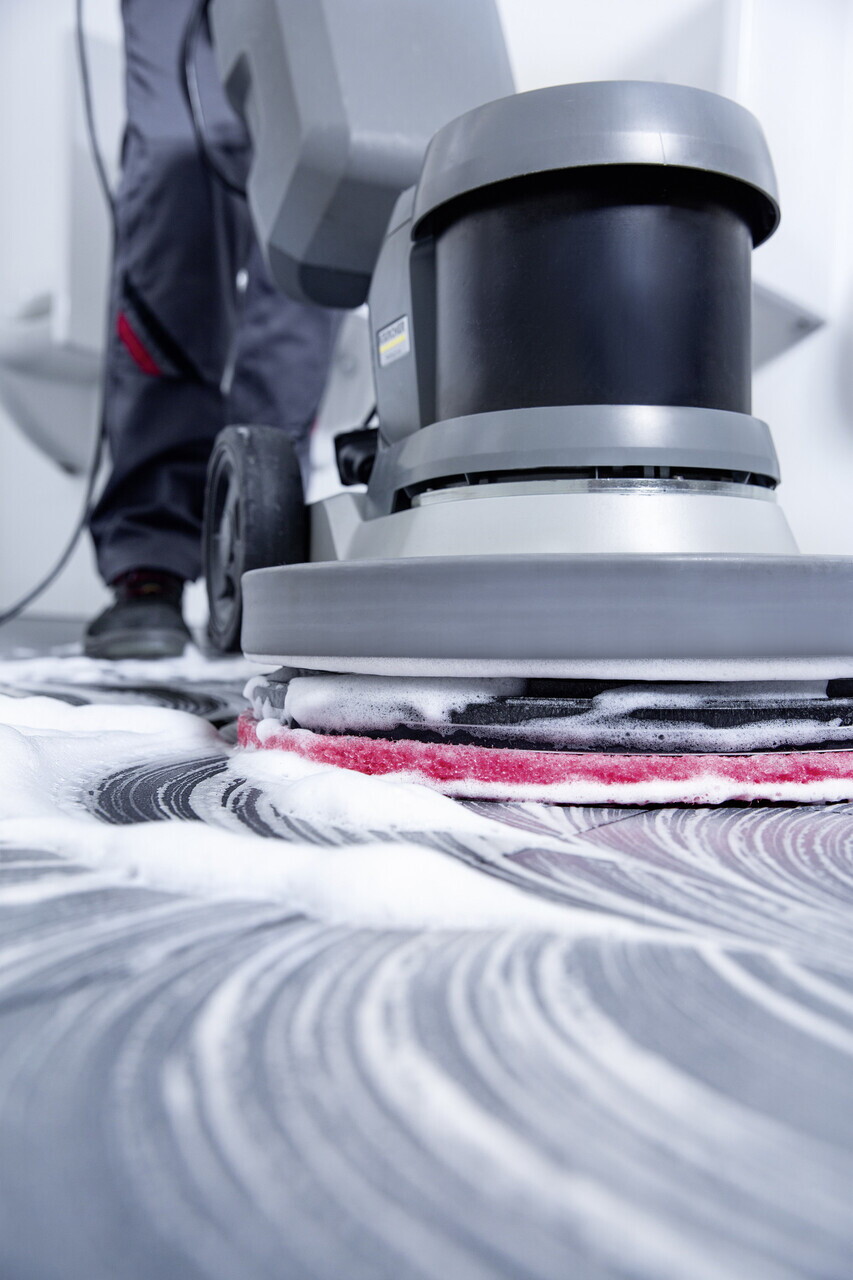 Masina monodisc BDS 43/DUO C, Karcher, gri — imaginea 3