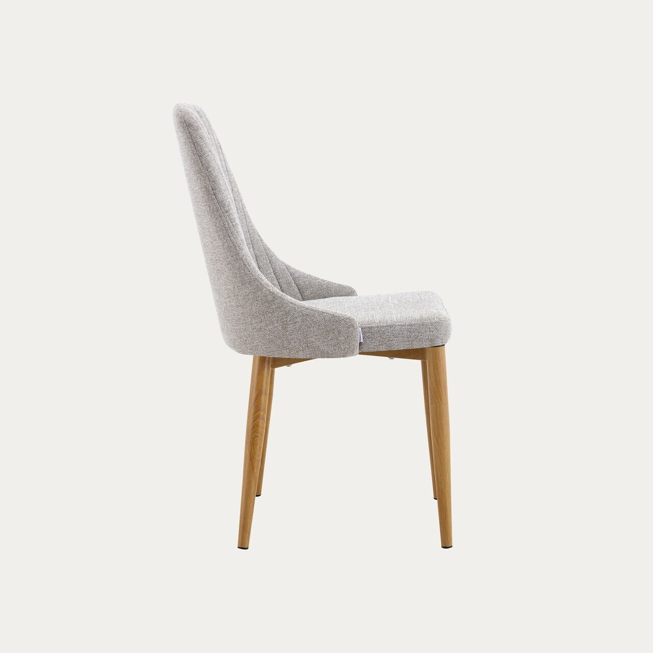 Scaun Arvello, Homla, 46.5x58x88  cm, metal/poliester, bej/natur — imaginea 3