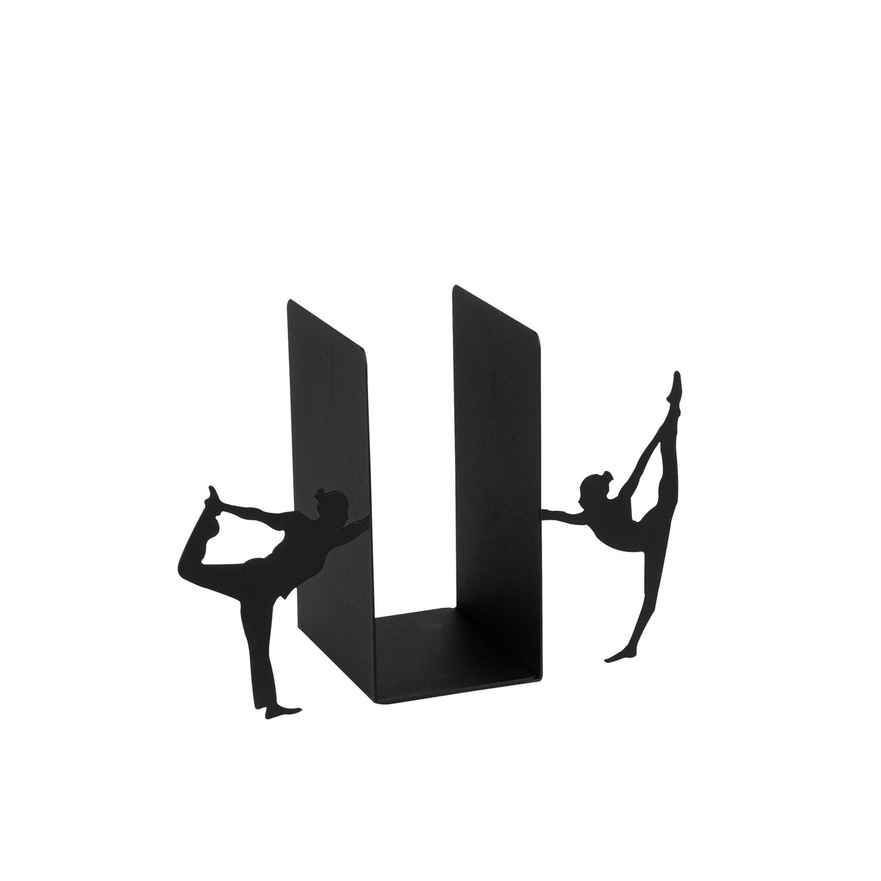 Opritor de carti, Kitap tutucu 8, 34x14x22 cm, Metal, Negru - 2 | YEO