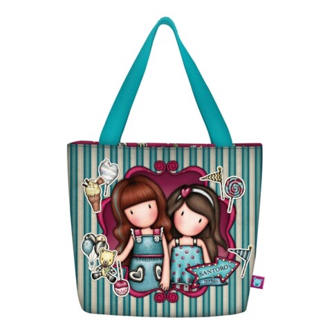 Geanta pentru pranz, gorjuss, fireworks, 24 x 29 x 10 cm, poliester, multicolor