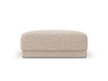 Taburet, Miley, Micadoni Home, BL, 85x85x42 cm, poliester chenille, bej