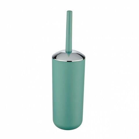 Perie pentru toaleta cu suport Brasil Green, Wenko, 10 x 37 cm,  plastic, verde