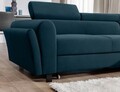 Coltar extensibil dreapta 4 locuri ELTAP, Mari-31, Mariall, 288x200x92 cm, lemn/poliester, albastru inchis