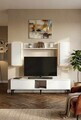 Comoda TV, Hanah Home, Didema 150, 150x40.5x30 cm, Alb
