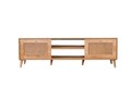 Comoda TV, Wolina, Hazeran 180, 180x55x41 cm, PAL, Stejar
