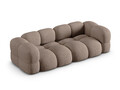 Canapea 4 locuri, Loretto, Cosmopolitan Design, 250x100x68 cm, tesatura structurata, cappuccino