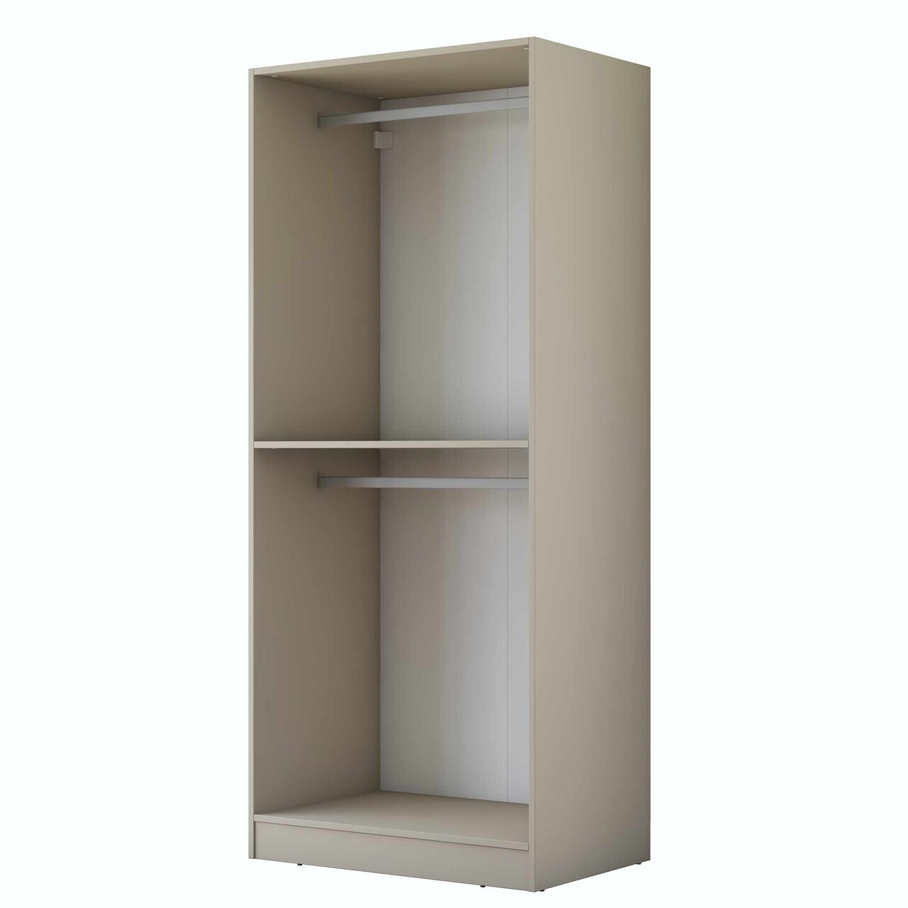 Dulap pentru haine, Hanah Home, BA287, 90x210x57.5 cm, Gresie — imaginea 7