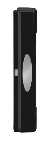 Dispenser pentru folie plastic/aluminiu, wenko, perfect cutter, 32 x 5.2 x 6.7 cm, inox, negru