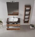 Oglinda decorativa, Hanah Home, Galia 80, Maro inchis