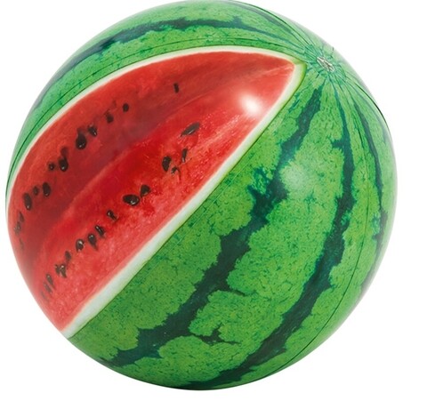 Minge de plaja Watermelon, Ø107 cm, polivinil, multicolor Excellent Houseware