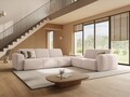 Coltar dreapta 6 locuri, Molino-140, Micadoni Home, 315x250x72 cm, tesatura chenille din poliester, bej