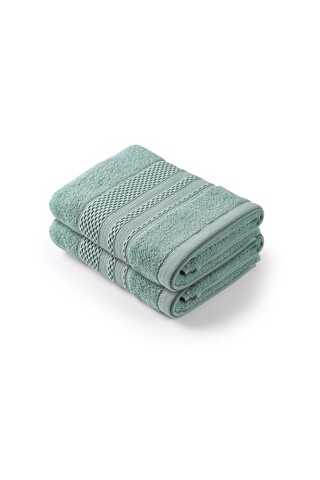 Set prosoape, Whitney, Piramit, Bumbac, Verde