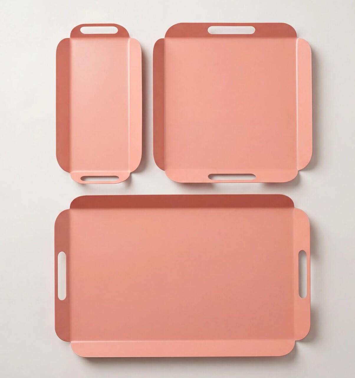 Set de tavi, Hermia, 289ALV1134, Metal, Dimensiune: 29 x 29 x 2,5 cm (1 bucată), Roz