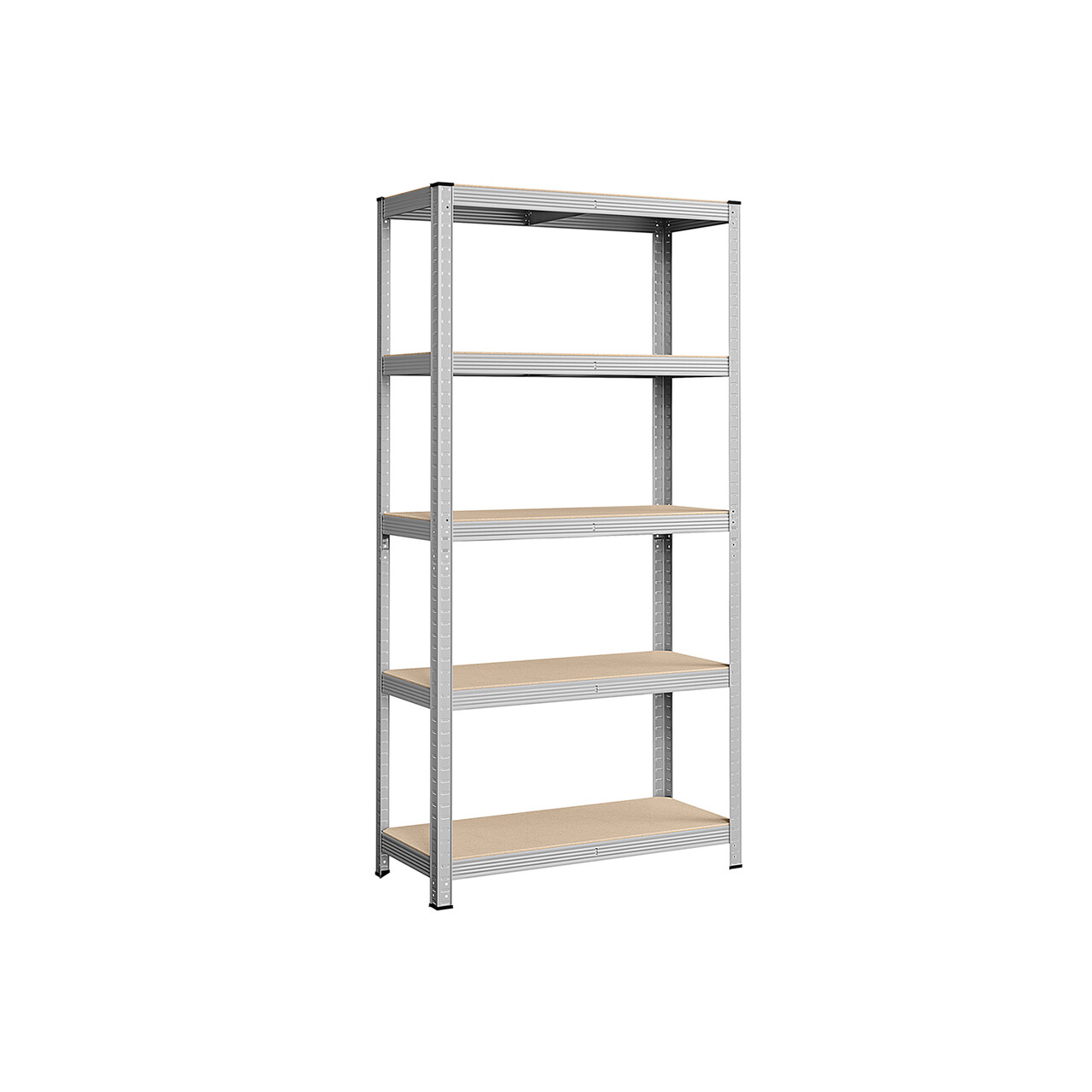 Raft modulat pentru depozitare, Songmics, max 875 kg, 90x40x180 cm, MDF/otel, argintiu - 1 | YEO