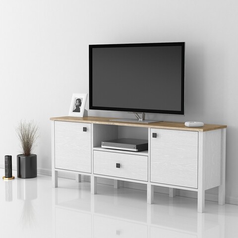 Comoda TV, Cordelia, FRN-10057, Maro/Alb
