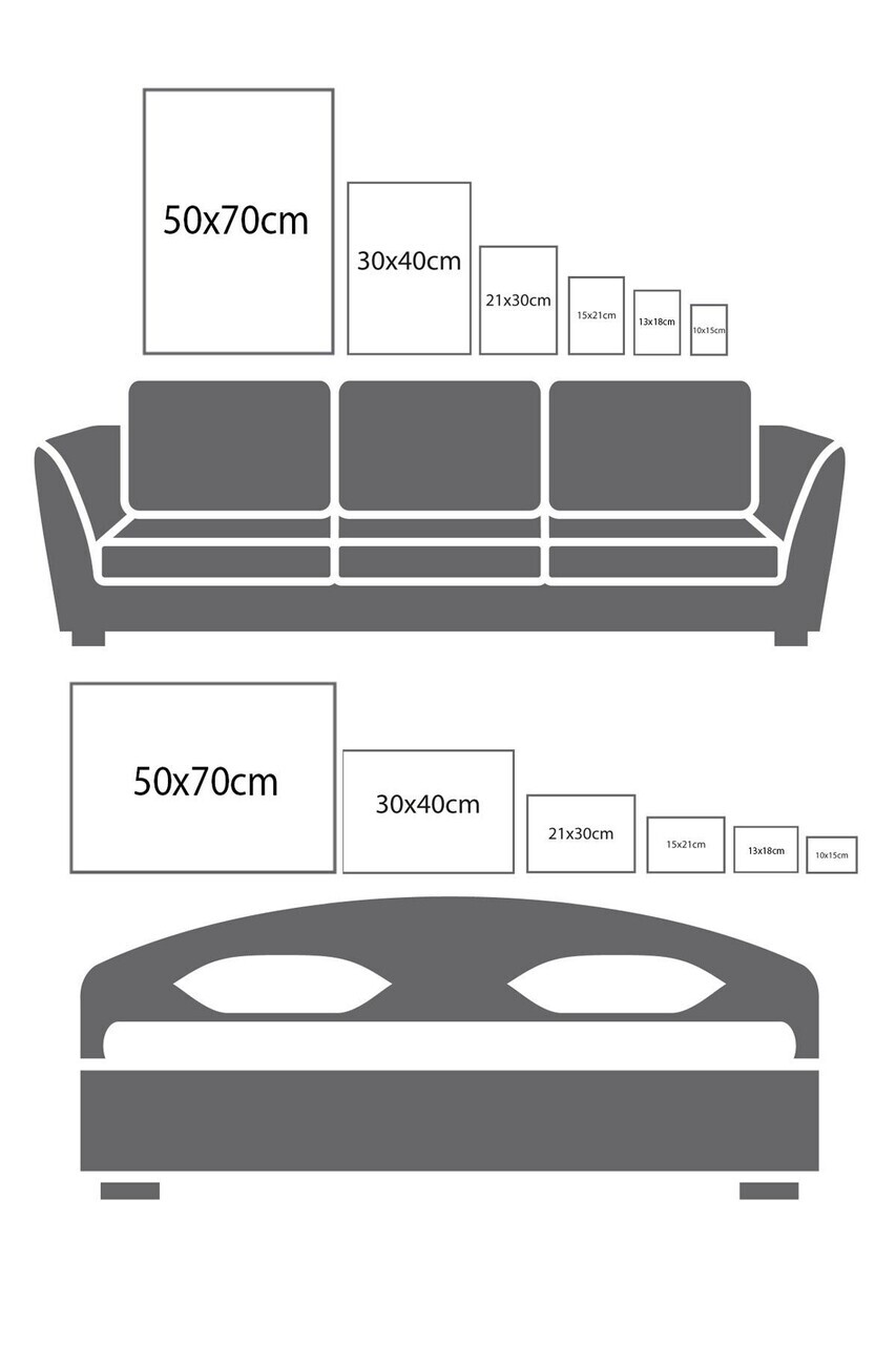 Tablou decorativ, 109815, Lemn masiv, Sticla PVC, Multicolor — imaginea 3