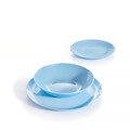 Serviciu de masa 18 piese, Luminarc, Diwali, sticla, albastru