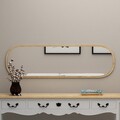 Oglinda decorativa, Siam, Magnum, 40x120x2.2 cm, MDF , Natural