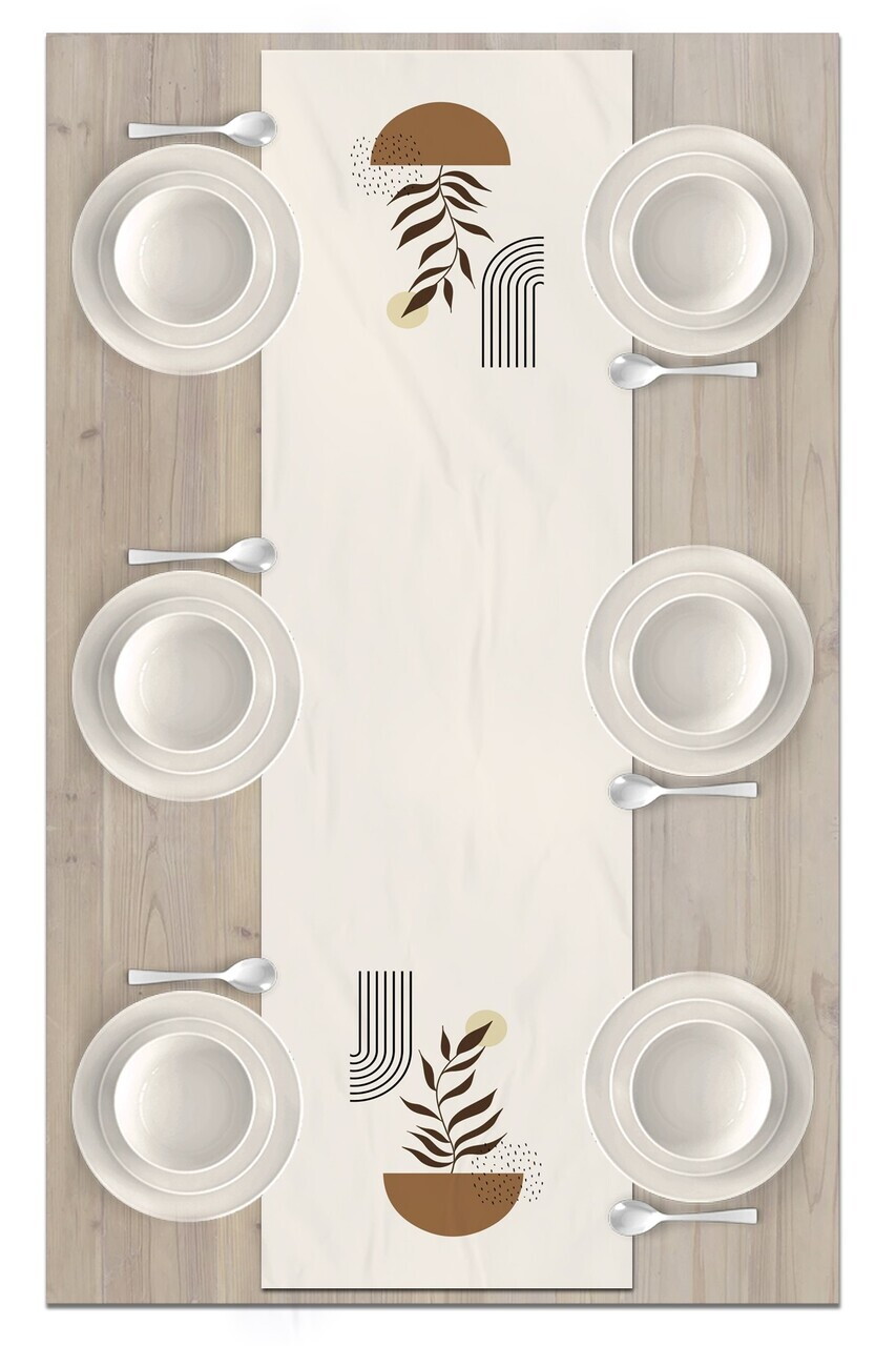 Traversa de masa, Artrunmin-27, 40x135 cm, Poliester, Multicolor — imaginea 2
