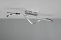 Plafoniera Isabel, RL, 100x18x25.5 cm, 26W, 1x SMD, metal, argintiu