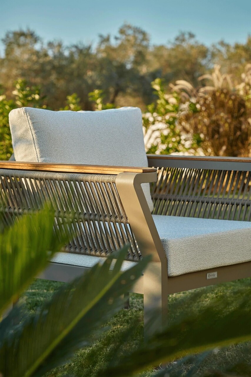 Set mobilier de gradina, Hanah Home, Vicenza, Cappuccino - view 4