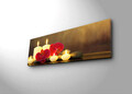 Tablou decorativ cu lumina LED, 3090İACT-34, Canvas, 30 x 90 cm, Multicolor