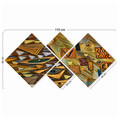 Set 4 tablouri decorative, 4MDF264363845, MDF, Imprimat UV, Multicolor