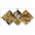 Set 4 tablouri decorative, 4MDF722854804, MDF, Imprimat UV, Multicolor