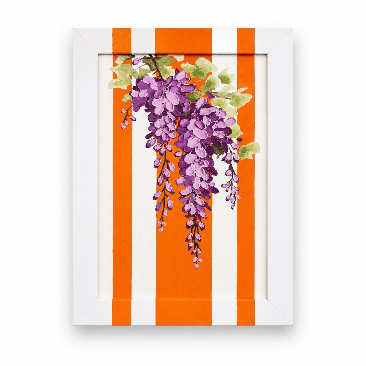 Tablou decorativ, YBC11860, Canvas, Rama din lemn (grosime 3 cm), Multicolor — imaginea 3