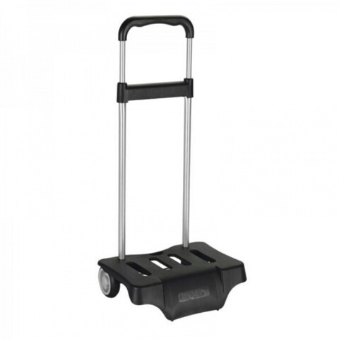 Troler pentru rucsac, safta, universal, 30 x 23 x 85 cm, otel/polipropilena, negru