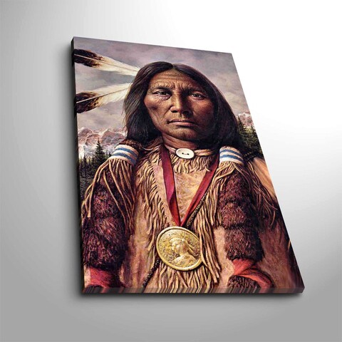 Tablou decorativ, 4570ntvc-8, canvas, dimensiune: 45 x 70 cm, multicolor