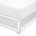 Pat Queen Size, Opera, cu somiera inclusa, 161 x 217 x 130 cm, mdf/piele ecologica