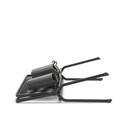 Scurgator de vase cu suport tacamuri, pliabil, Brabantia, SinkSide, 51x42x33 cm, aluminiu, gri inchis