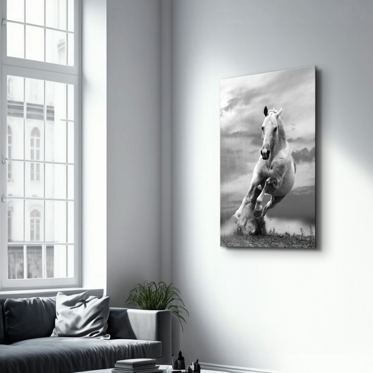 Tablou decorativ, OGLS-2052, Dimensiuni: 70 x 110 cm, Multicolor — imaginea 4
