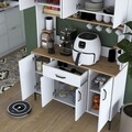 Dulap multifunctional, Rani, JE177, Alb
