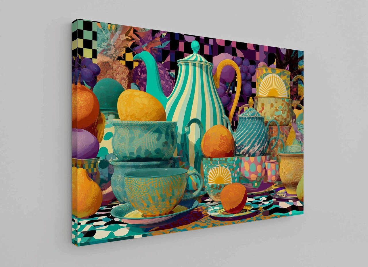 Tablou decorativ, Hm_Cnvs26-31-70x100, Cadru: 100% lemn (Grosime: 2 x 3 cm), Multicolor - view 3