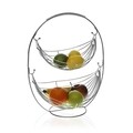 Cos fructe etajat cu 2 niveluri Frutero V1, Versa, 36 x 27 x 45.5 cm, otel