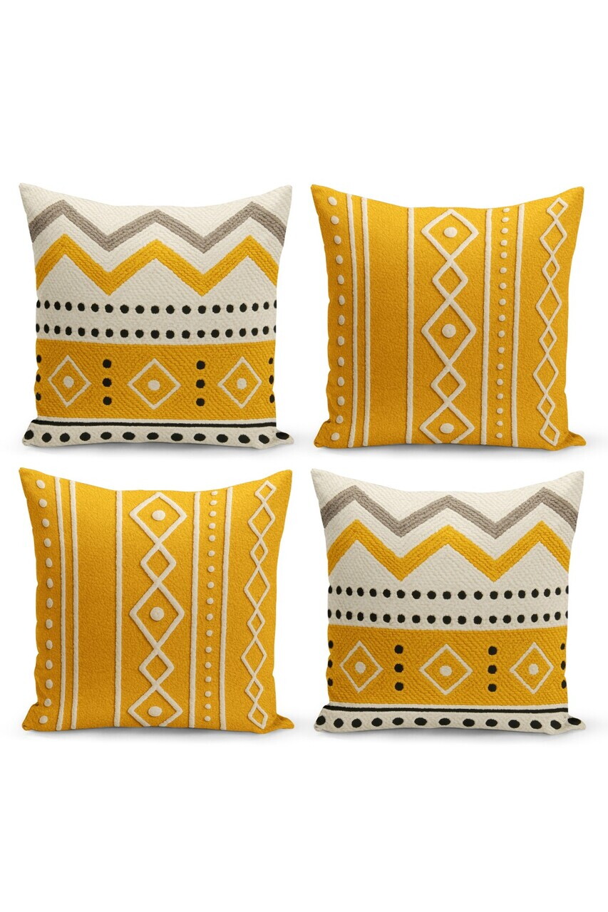 Set fete de perna, Artpnchset4-45, Poliester, Multicolor — imaginea 3