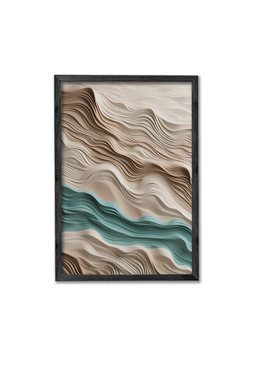 Tablou decorativ, Artnewclsyh66-3348, Lemn masiv, MDF, Multicolor - view 3