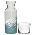 Set carafa si pahar, InArt, 700 ml, sticla