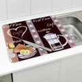 Protectie universala pentru aragaz Maximex, Star, 56x50 cm, sticla, multicolor