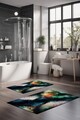 Set covorase de baie, Cartwright, CT-5012, Poliester, Multicolor