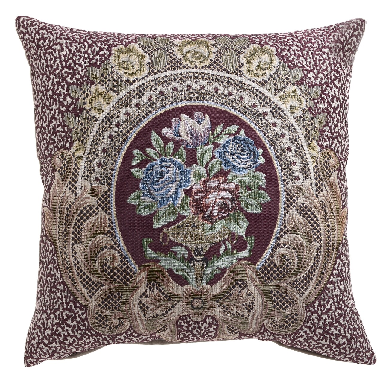 Perna Decorativa InArt Bouquet, 45x45 Cm, Policoton