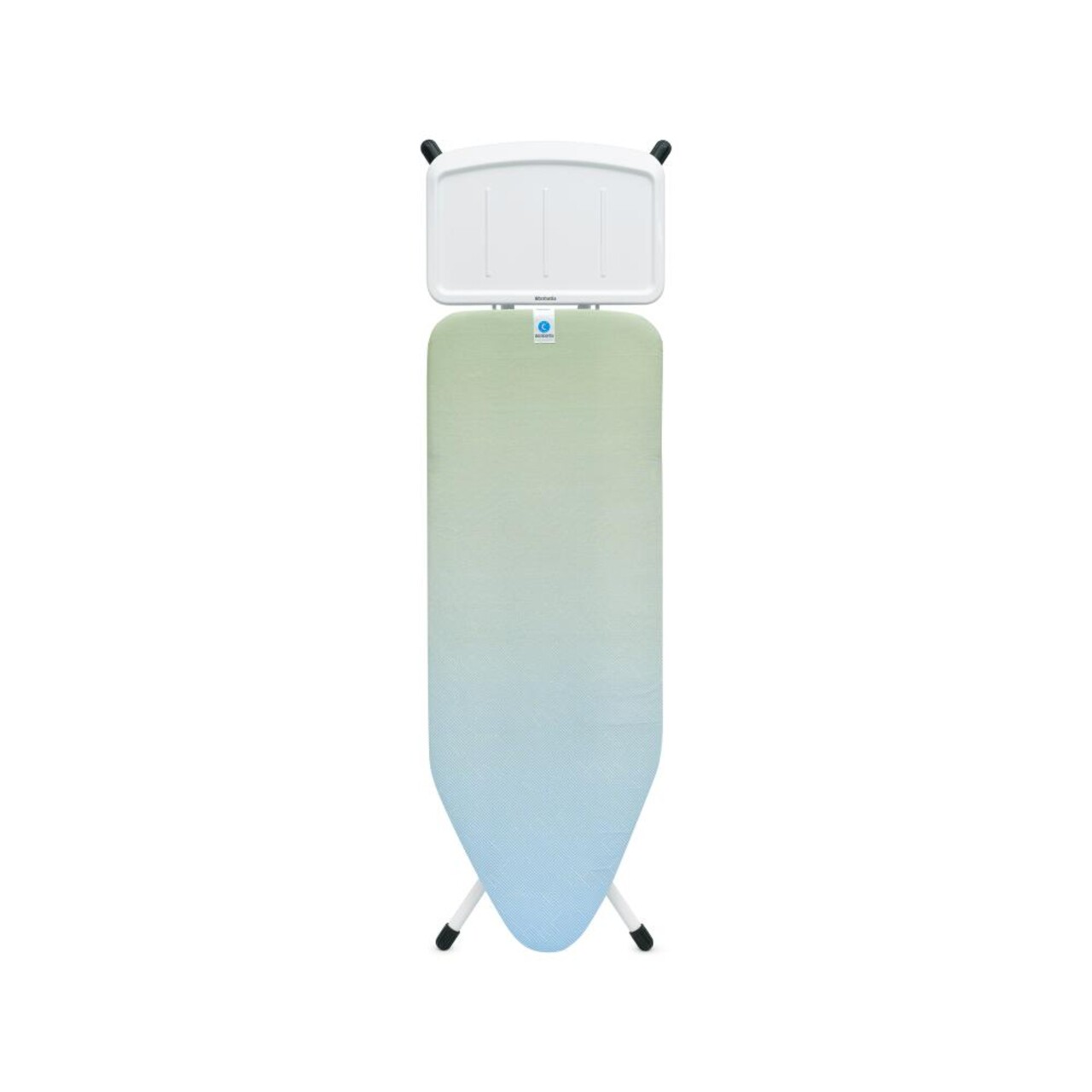 Masa de calcat, Brabantia C, Soothing Sea, 124x45 cm, 7 pozitii de reglare, cu suport statie de calcat, otel/bumbac - 1 | YEO
